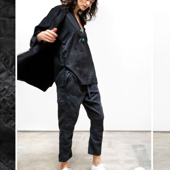 freecity Pants - FSOT! RV: $398-Free City Women’s Satin Pants S EUC